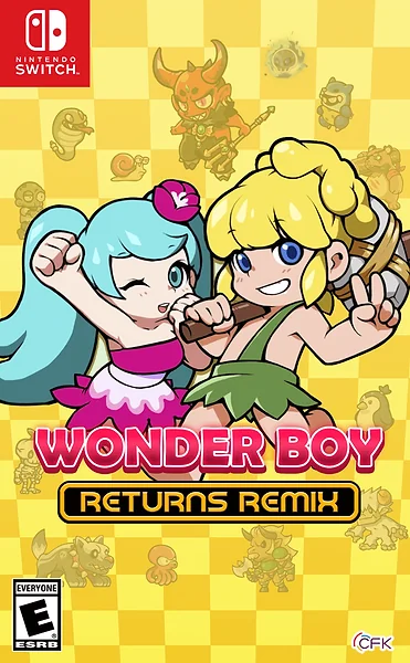Wonder Boy Returns Remix box art