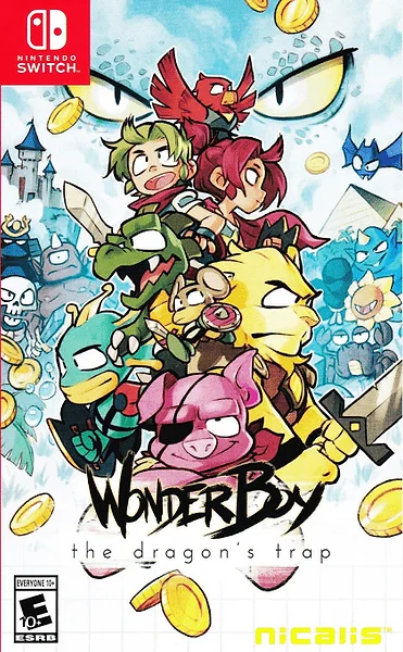 Wonder Boy: The Dragon's Trap box art
