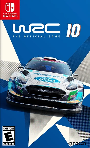 WRC 10 box art
