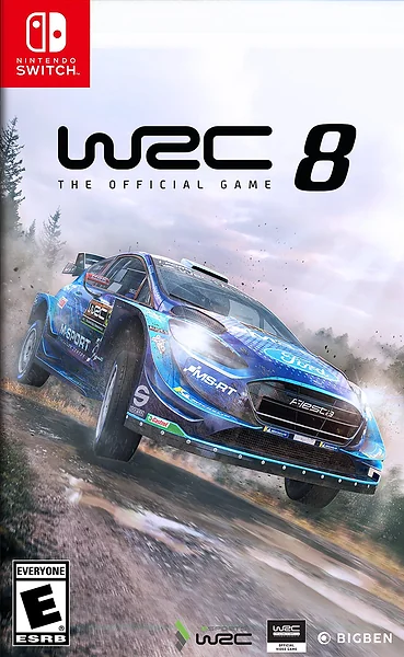 WRC 8 Box Art