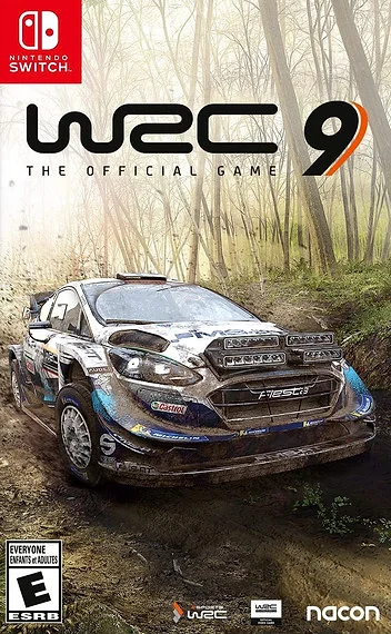WRC 9 box art
