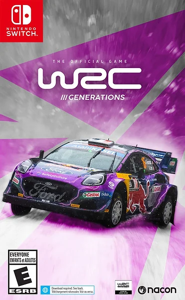 WRC Generations box art