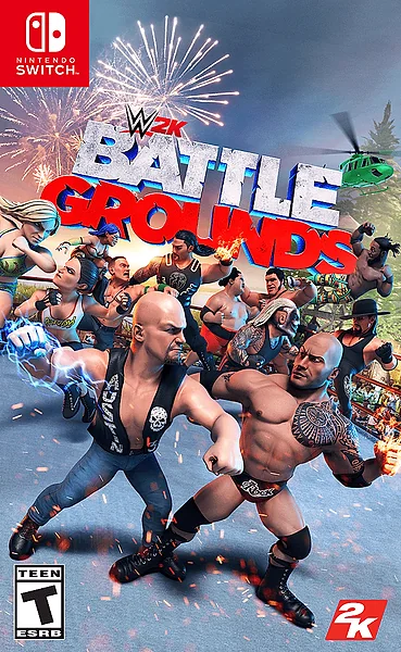 WWE 2K Battlegrounds Box Art