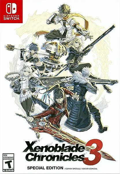 Xenoblade Chronicles 3 box art