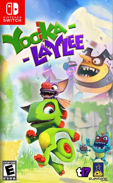Yooka-Laylee Box Art