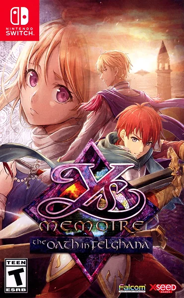 Ys Memoire: The Oath in Felghana Box Art
