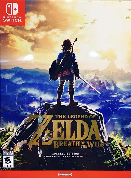 Legend of Zelda: Breath of the Wild box art