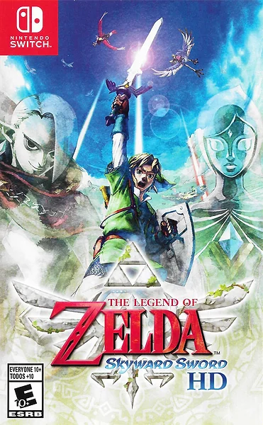 Legend of Zelda: Skyward Sword HD box art