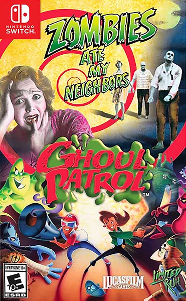 Zombies Ate My Neighbors & Ghoul Patrol Box Art