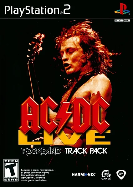 AC/DC Live: Rock Band Track Pack Box Art
