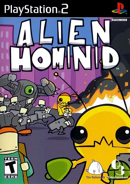Alien Hominid Box Art