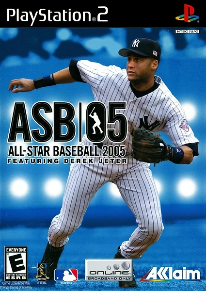 All-Star Baseball 2005 featuring Derek Jeter box art