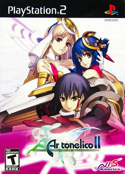 Ar tonelico II: Melody of MetaFalica Box Art