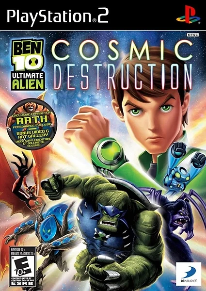 Ben 10: Ultimate Alien - Cosmic Destruction box art