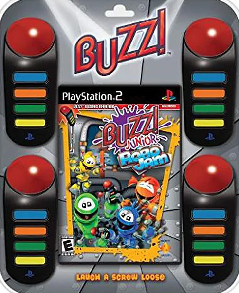 Buzz! Junior: Robo Jam box art