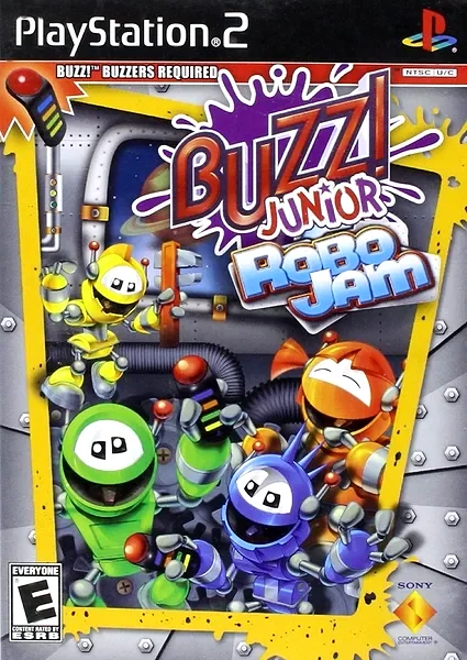 Buzz! Junior: Robo Jam box art