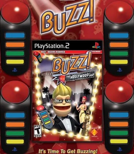 Buzz! The Hollywood Quiz box art