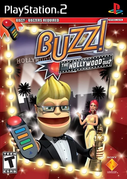 Buzz! The Hollywood Quiz box art