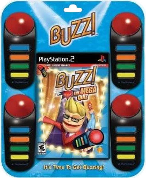 Buzz! The Mega Quiz Box Art