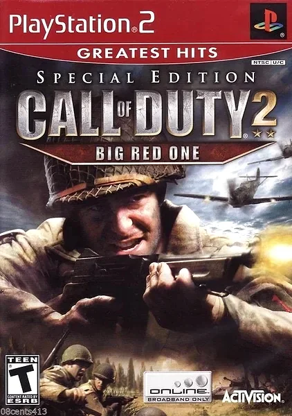 Call of Duty 2: Big Red One box art