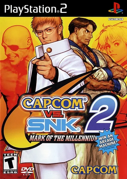 Capcom vs. SNK 2: Mark of the Millennium 2001 Box Art