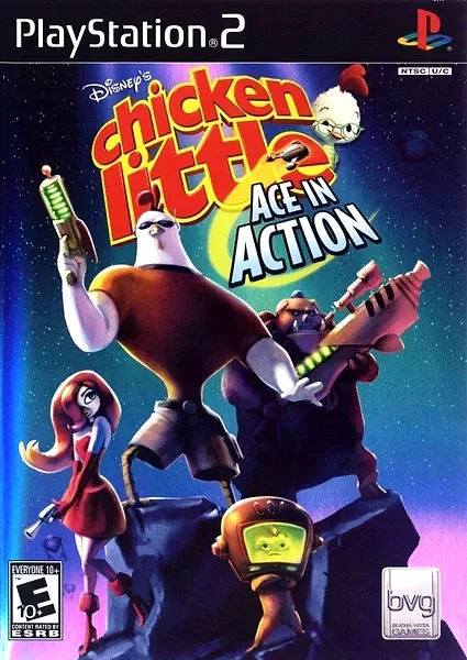 Chicken Little: Ace in Action box art