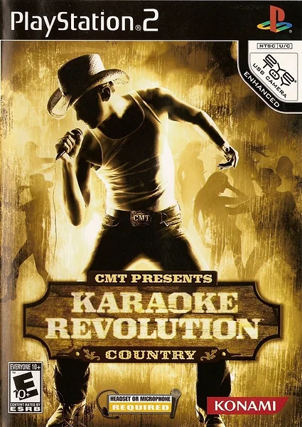 Karaoke Revolution: Country box art