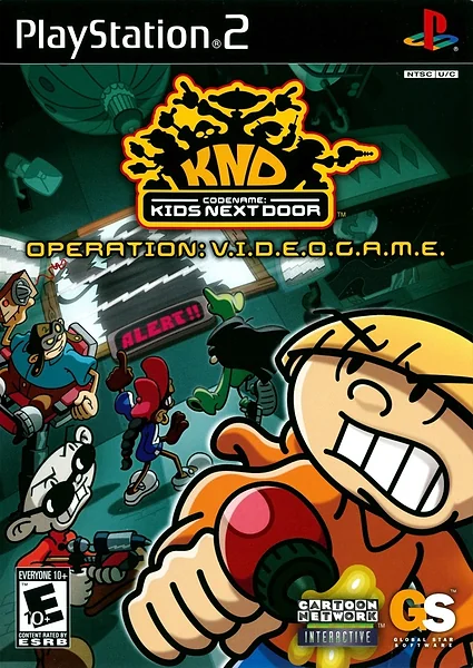 Codename: Kids Next Door - Operation V.I.D.E.O.G.A.M.E. Box Art