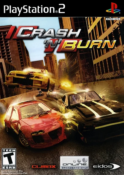 Crash 'n' Burn box art