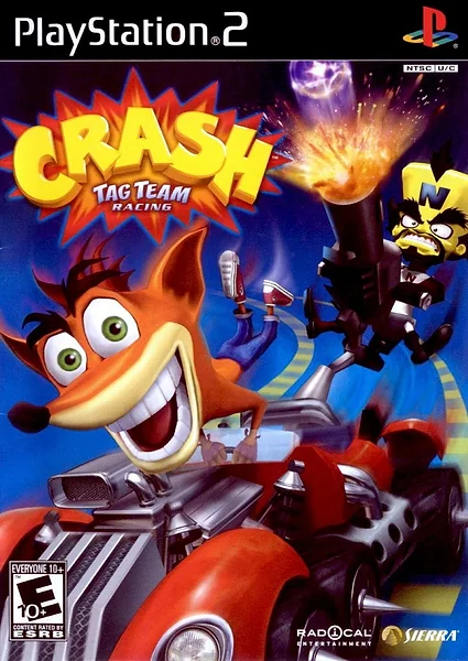 Crash Tag Team Racing box art