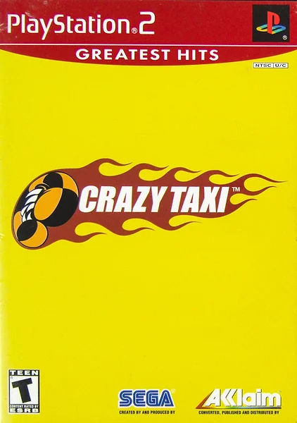 Crazy Taxi box art