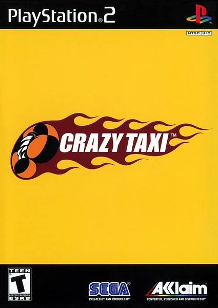 Crazy Taxi box art