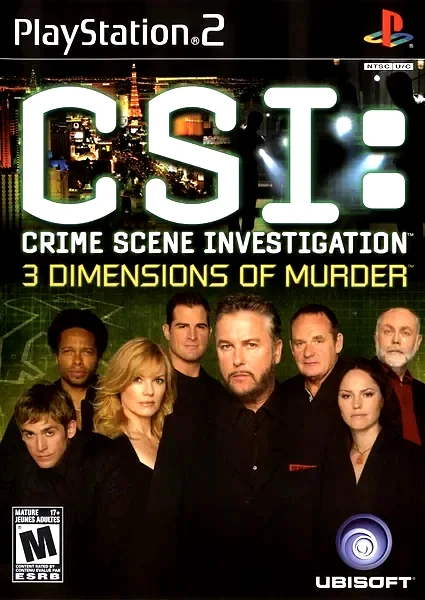 CSI: 3 Dimensions of Murder box art