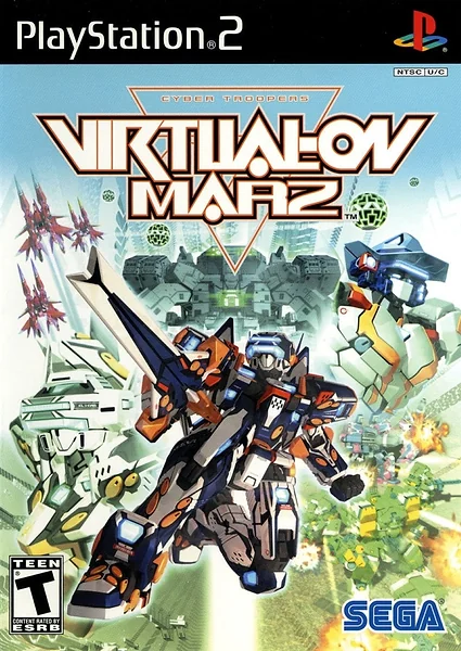 Cyber Troopers: Virtual-On Marz box art