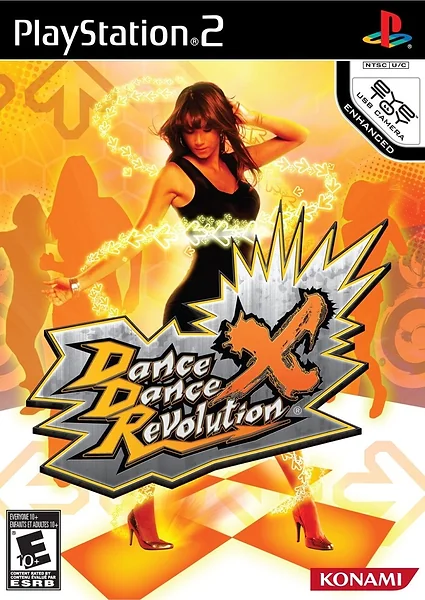 Dance Dance Revolution X box art