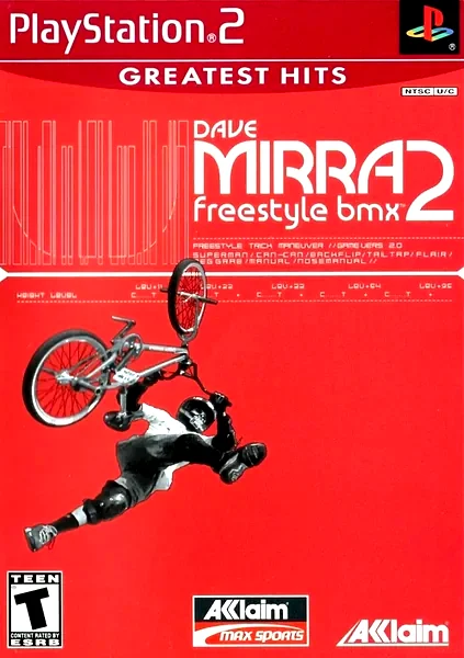 Dave Mirra Freestyle BMX 2 box art