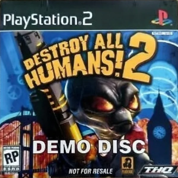 Destroy All Humans! 2 box art