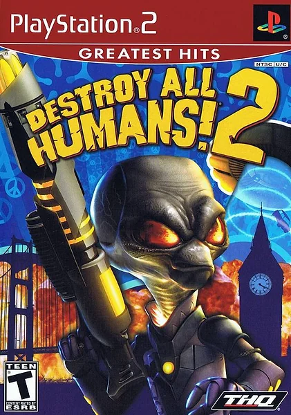 Destroy All Humans! 2 Box Art