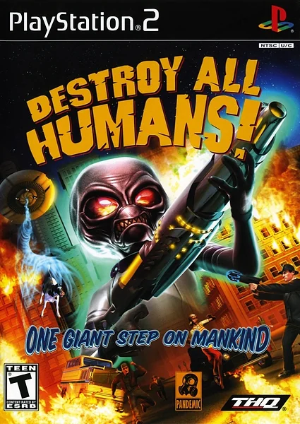 Destroy All Humans! Box Art