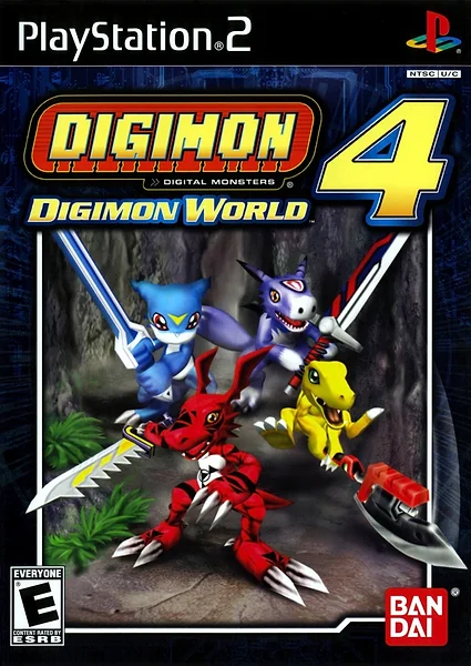 Digimon World 4 Box Art