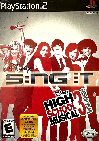 Disney Sing It! High School Musical 3: Senior Year box art