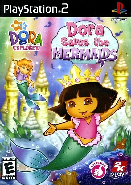 Dora the Explorer: Dora Saves the Mermaids box art