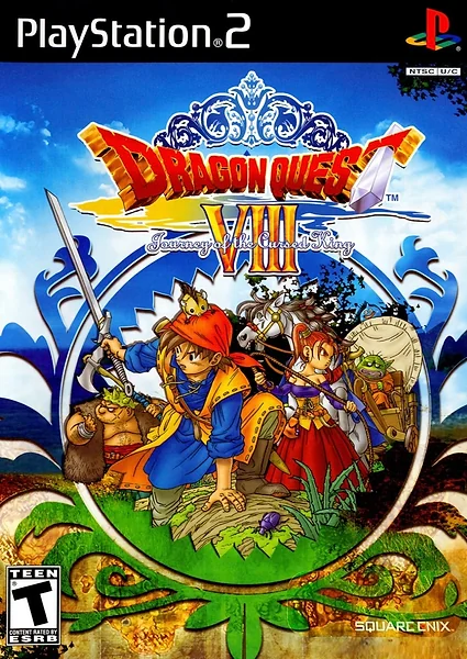 Dragon Quest VIII: Journey of the Cursed King Box Art