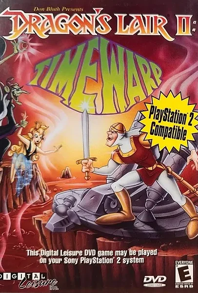 Dragon's Lair II: Time Warp Box Art