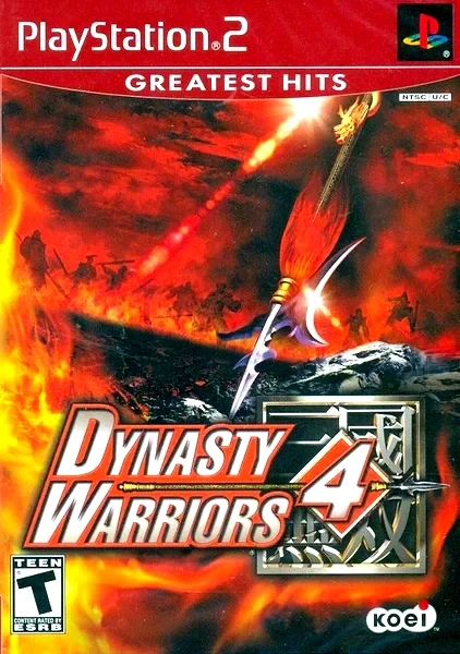 Dynasty Warriors 4 box art
