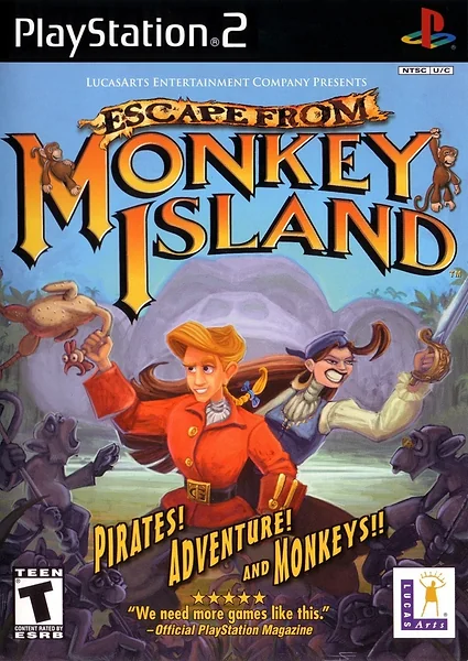 Escape from Monkey Island Box Art