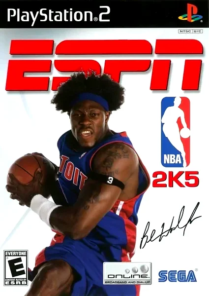 ESPN NBA 2K5 box art