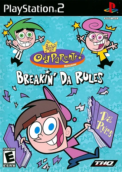 Fairly OddParents! Breakin' Da Rules Box Art