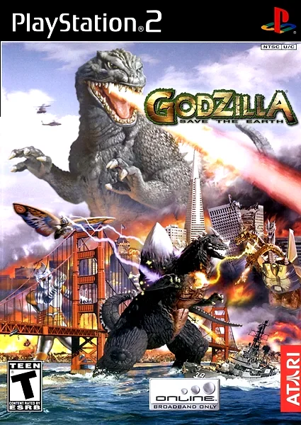 Godzilla: Save the Earth Box Art