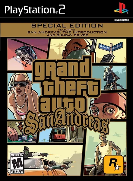 Grand Theft Auto: San Andreas box art